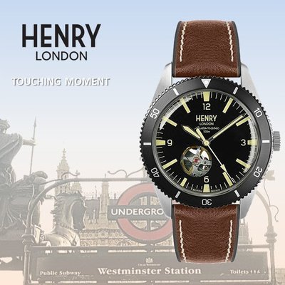 HENRY LONDON 運動型機械腕錶英國前衛品牌AUTOMATIC SPORT系列HL42-AS