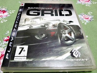 幸運小兔 PS3 極速房車賽 街頭賽車 Race Driver GRID PlayStation3