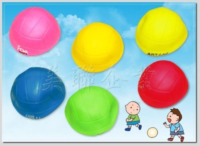 [美聯企業]全新台灣製20公分排球造型充氣皮球《整組30個1500元》(充氣球/瑜珈球/按摩球/躲避球/造型皮球)