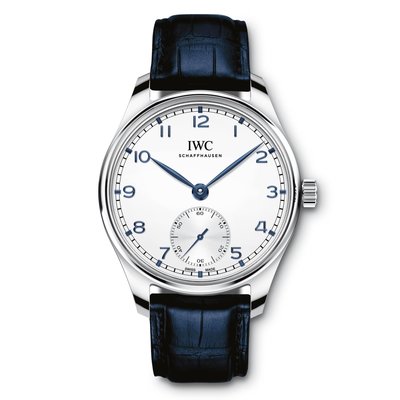 【玩錶交流】全新品 IWC 萬國錶 葡萄牙系列 最新款 白面藍針 IW358304 40m 2024/5月卡