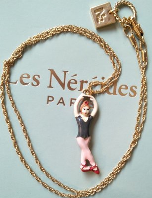 【巴黎妙樣兒新年特賣】正品之美 法國廠製造 手繪珠寶 N2-Les Nereides * 芭蕾舞者星星 60公分 中鍊 *項鍊