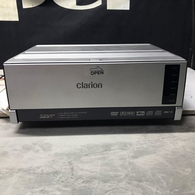 CLARION clarion  2446U-B DVD換片箱（零件機）通電ok 可以退片