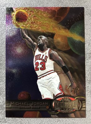 1997 Skybox Metal Universe Michael Jordan # 23 喬丹 球員卡 球卡