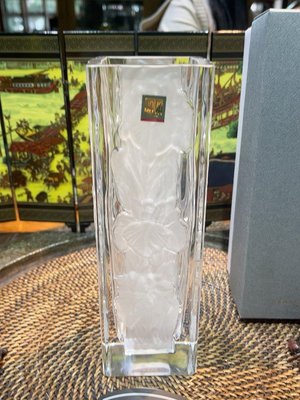 日本Hoya豪雅水晶花瓶 全新全品帶原包裝盒