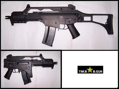 晶予玩具槍~稀有外銷版雙動力單連發G36C摺疊托戰鬥步槍(BB彈電動槍+空氣槍)雙動力買一支抵二支
