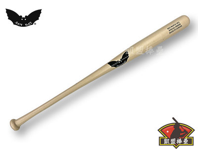 【凱盟棒壘】SAM BAT 壘球棒 加拿大紅楓 AK1 原木色 傳統握把 平衡型 34吋  實心 蝙蝠棒 ※免運費