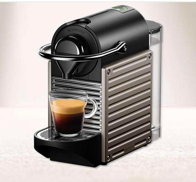 朋友託售全新摸彩品Nespresso Original 系列 Pixie 膠囊咖啡機 C61/鐵灰