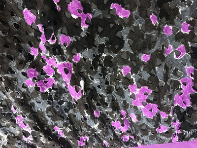 M’s gracy38 100%純棉透氣舒適的紫色緞帶洞洞裙 ms gracy38