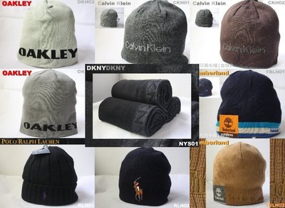 【Calvin Klein CK DKN Y Timberland POLO】100% 全新正品 復古 中性圍巾 毛帽