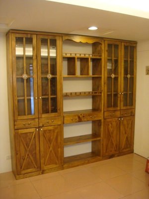 原木工坊~ 原木系家具訂作 實木書櫃收納櫃