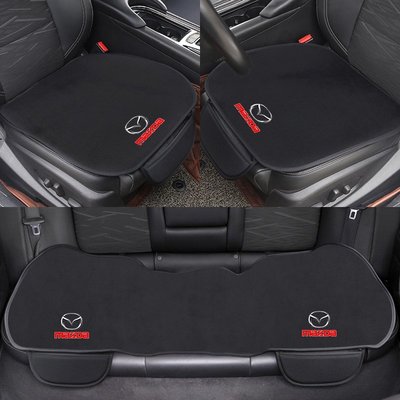 汽車座墊透氣冰絲汽車座墊通用汽車內飾配件座墊適用於馬自達 2 3 5 6 2017 CX-4 CX-5 CX-7 CX--星紀汽車/戶外用品