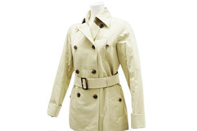 BURBERRY 經典款 風衣外套  雙排釦   綁腰  時尚精品 ， 保證真品 超級特價便宜賣