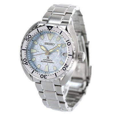 現貨 可自取 SEIKO SBDY109 精工錶 機械錶 42mm 通路限定 雪花 冰藍色面盤 鋼錶帶 男錶女錶