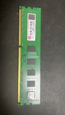 創見 4G DDR3 1333 DIMM CL9(628311-2866)(16)記憶體