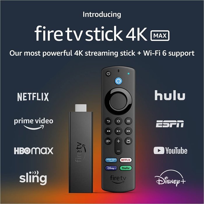 現貨- 4K MAX 版] 最新款全新Amazon Fire TV Stick 亞馬遜電視棒WIFI 6 | Yahoo奇摩拍賣