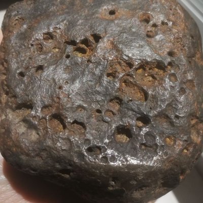 隕石原石原貌  剛收到貨 保持燃燒特征  原石標本欣賞分享3斤上下凌雲閣化石隕石 促銷