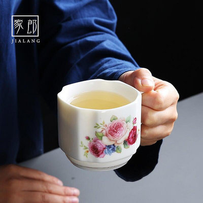 防燙手把茶杯咖啡歐式陶瓷家用茶具水杯陶瓷個人泡茶馬克杯