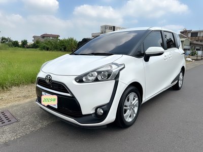 2019年 豐田-SIENTA-1.8L白色5人座