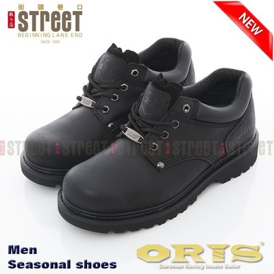 【街頭巷口 Street】 ORIS 男款 固特異結構 短統靴 工作鞋 S99301 黑色