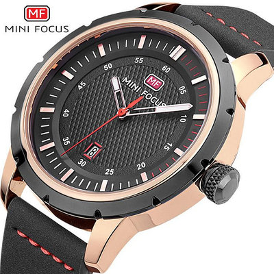 現貨男士手錶腕錶MINI FOCUS男錶石英錶簡約戶外潮流個性時尚MF0014G