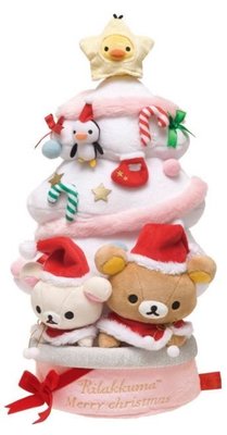 鼎飛臻坊 Rilakkuma 拉拉熊 懶懶熊 懶懶妹 小雞  聖誕樹 造型 限量限定商品 日本正版