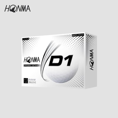高爾夫HONMA新款高爾夫球 NEW  D1 雙層球 全新配色 全新升級