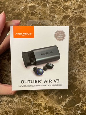 創新 Creative OUTLIER AIR V3 藍芽耳機 ANC主動降噪防潑水