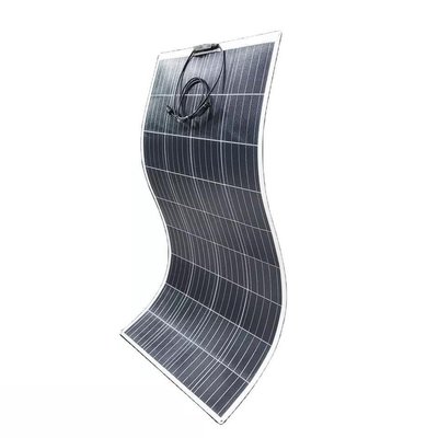 【眾客丁噹的口袋】 12V太陽能板 100W半柔性太陽能發電板光伏系統房車車頂車載電池板軟板12V