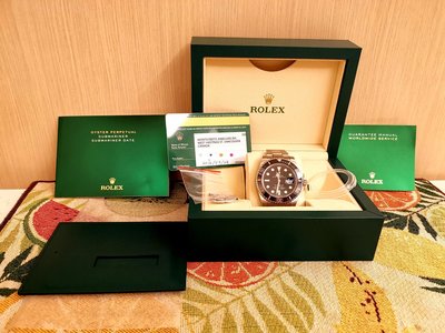 2016 Rolex 116610LN 95成新  盒單齊 保固至2021年(已售)