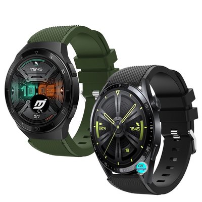 華為手錶帶 華為手錶帶  Huawei watch GT 2 GT 3 GT2E 錶帶矽膠錶帶運動腕帶華為手錶錶帶華為手錶 3 GT2 Pro 錶