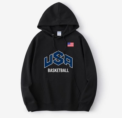 美國 USA 長袖帽T 籃球 KOBE 連帽長袖上衣 口袋帽T 情侶裝 大尺碼 連帽T恤 團體服 Basketball