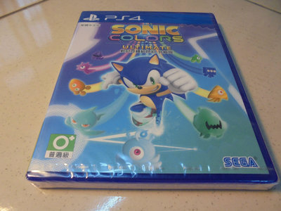 PS4 索尼克-繽紛色彩 究極版 Sonic Colors Ultimate 中文版 直購價700元 桃園《蝦米小鋪》