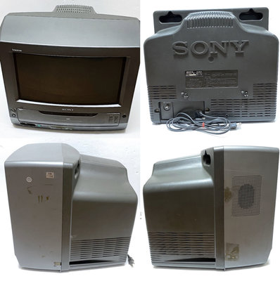 Sony WIDE COMBO KV-16VW1 16吋 CRT Trinitron 特霓虹映象管  寬螢幕 、內建錄影機電視 傳統電視 日本製造