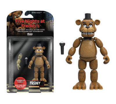 美國Funko Five Nights At Freddy's玩具熊 佛萊迪餐館 五夜驚魂 關節可動Freddy公仔12.7公分
