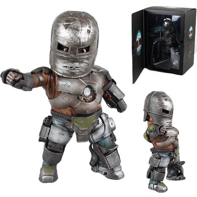 [現貨]鋼鐵人公仔 MK1初代Iron Man 復仇者聯盟Q版 漫威裝飾收藏擺設 生日交換禮物