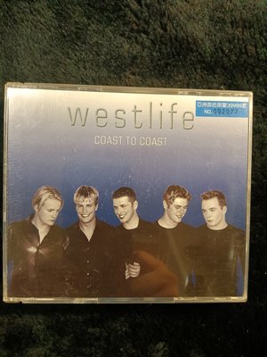 Westlife 西城男孩 - Coast To Coast -亞洲首批限量版 NO.2077 碟片近新 - 51元起標