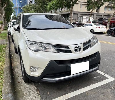 ✡小庭嚴選✡2015年TOYOTA RAV4 白 牛頭牌休旅車 2.0