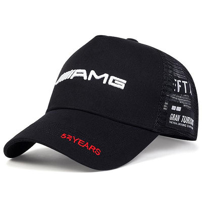 Mercedes AMG Racing帽子運動棒球帽男女賽車運動戶外帽（滿599元）