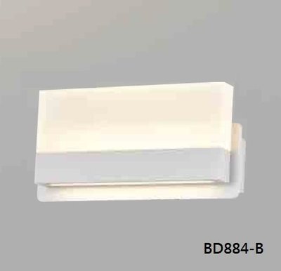 好商量~MARCH LED 9W 壁燈 床頭燈 走廊燈 氣氛燈 小夜燈 黃光 BD884-B 保固一年