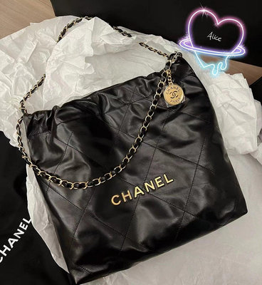 【SUNNY 精品】 chanel 香奈兒 大型 CHANEL 22 包 鏈條包 單肩包 手提包