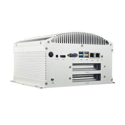 MFC-5200無風扇嵌入式工控機 2個PCI擴展槽 6串口雙網 J1900四核