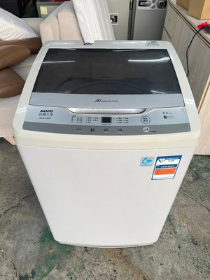 【全國二手傢具】SANYO 全自動電動洗衣機 ASW-95HT 8公斤 二手家電/8公斤洗衣機/二手洗衣機/單槽洗衣機
