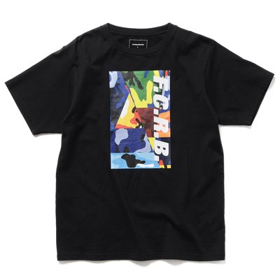 日貨代購CITY】F.C.Real Bristol FCRB CAMOUFLAGE BOX LOGO TEE 迷彩 ...