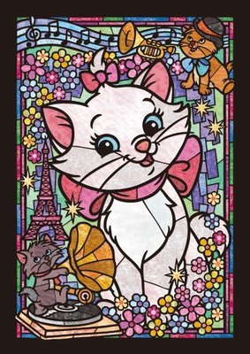 DSG266-752 透明塑膠266片日本進口拼圖 迪士尼 MARIE 瑪莉貓