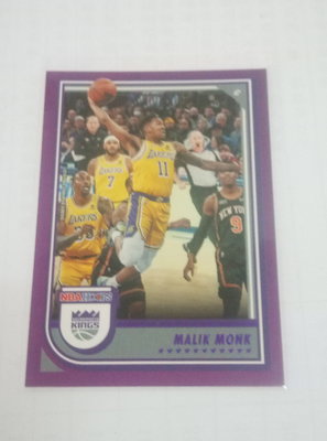 22-23 Hoops - Purple   #162 - Malik Monk