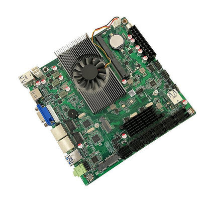 ITX機殼N5095存儲 NAS主板 服務器 熱插拔  ITX主板12SATA 2.5G/千兆網口