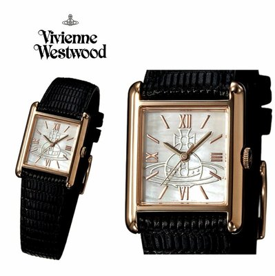 Vivienne Westwood►(淡金色×黑色) 手錶 中性錶｜100%全新正品｜日本限定!