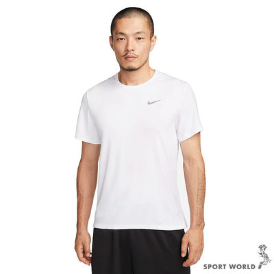 【現貨下殺】Nike 男裝 短袖上衣 排汗 白【運動世界】DV9316-100