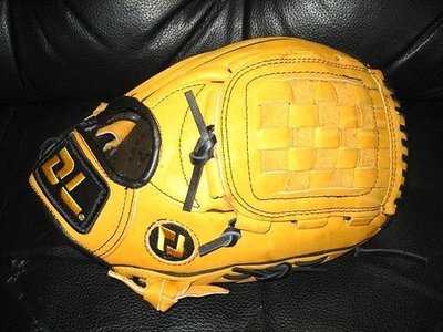 〈棒球世界〉 新款 DL540 棒壘手套 黃色款特價  送手套袋