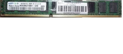 REG DDR3-1333 4GB M392B5273BH1-CH9 REGISTERED ECC 4G SAMSUNG
